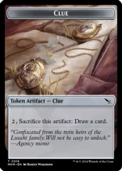 Clue (0018) // Art Card (0045) Double-Sided Token